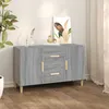 Image de vidaXL Buffet sonoma gris 100x36x60 cm bois d'ingénierie817466