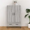 Image de vidaXL Buffet Sonoma gris 70x31x115 cm Bois d'ingénierie817475