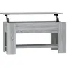 Image de vidaXL Table basse Sonoma gris 101x49x52 cm Bois d'ingÃ©nierie