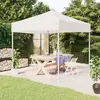 Image de vidaXL Tente de réception pliable Blanc 2x2 m93496