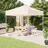 Image de vidaXL Tente de réception pliable Crème 3x3 m