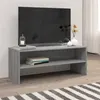 Image de vidaXL Meuble TV Sonoma gris 100x40x40 cm Bois d'ingénierie815232