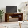 Image de vidaXL Meuble TV chêne fumé 80x40x40 cm bois d'ingénierie815234
