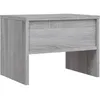 Image de vidaXL Vidaxl Tables De Chevet 2 Pcs Sonoma Gris 40x30x30cm Bois D'ingénierie