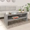 Image de vidaXL Table basse Sonoma gris 100x40x40 cm Bois d'ingénierie815256