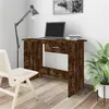 Image de vidaXL Bureau Chêne fumé 100x50x76 cm Bois d'ingénierie815333