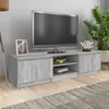Image de vidaXL Meuble TV Sonoma gris 140x40x35,5 cm Bois d'ingénierie815358