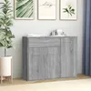 Image de vidaXL Buffet Sonoma gris 88x30x70 cm Bois d'ingénierie815367