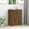 Image de vidaXL Buffet Chêne fumé 60x30x75 cm Bois d'ingénierie 815375