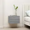 Image de vidaXL Tables de chevet 2 pcs Sonoma gris 40x30x30cm Bois d'ingénierie815414