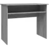 Image de Bureau Sonoma gris 90x50x74 cm Bois d'ingÃ©nierie vidaXL vidaXL