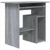 Image de vidaXL Bureau Sonoma gris 80x45x74 cm Bois d'ingÃ©nierie