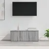 Image de vidaXL Meuble TV Sonoma gris 80x34x30 cm Bois d'ingénierie815499