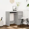 Image de vidaXL Bureau Sonoma gris 90x45x76 cm Bois d'ingénierie815508