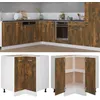 Image de vidaXL Armoire de cuisine chêne fumé 75,5x75,5x81,5 cm bois ingénierie