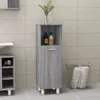 Image de vidaXL Armoire de bain Sonoma gris 30x30x95 cm Bois d'ingénierie815607