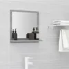 Image de vidaXL Miroir de bain Sonoma gris 40x10,5x37 cm Bois d'ingénierie815634