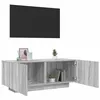 Image de vidaXL Meuble TV Sonoma gris 100x35x40 cm Bois d'ingénierie815718