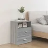 Image de vidaXL Table de chevet Sonoma gris 50x32x60 cm815860