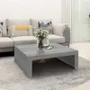 Image de vidaXL Table basse Sonoma gris 100x100x35 cm Bois d'ingénierie815997