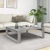 Image de vidaXL Table basse Sonoma gris 100x100x35 cm Bois d'ingénierie816000