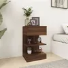Image de vidaXL Table de chevet Chêne marron 40x35x65 cm Bois d'ingénierie816045