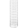 Image de vidaXL Vidaxl Poteau À Gabion Circulaire Acier Galvanisé Ø30x100 Cm