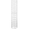 Image de vidaXL Vidaxl Poteau À Gabion Circulaire Acier Galvanisé Ø30x150 Cm