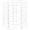 Image de Vidaxl Poteau Ã Gabion Circulaire Acier GalvanisÃ© Ã100x100 Cm