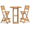 Image de vidaXL Ensemble de bar d'extérieur 3 pcs Bois d'acacia massif3104961