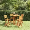 Image de vidaXL Ensemble de bar d'extÃ©rieur 5 pcs Bois d'acacia massif