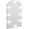 Image de vidaXL Vidaxl Miroir Avec Ã©Clairage Led 60x40 Cm Verre Arche