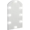 Image de Vidaxl Miroir Avec ÃÂ©Clairage Led 70x40 Cm Verre Arche