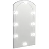 Image de vidaXL Vidaxl Miroir Avec Ã©Clairage Led 90x45 Cm Verre Arche
