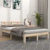 Image de vidaXL Cadre de lit sans matelas 140x190 cm814734