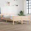 Image de vidaXL Cadre de lit sans matelas bois massif 140x190 cm814799