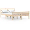 Image de vidaXL Cadre de lit Bois massif 160x200 cm