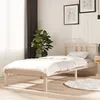 Image de vidaXL Cadre de lit sans matelas bois massif 75x190 cm814844