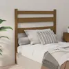 Image de vidaXL Tête de lit Marron miel 81x4x100 cm Bois massif de pin