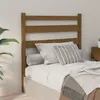 Image de vidaXL Tête de lit Marron miel 96x4x100 cm Bois massif de pin