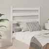 Image de vidaXL Tête de lit Blanc 106x4x100 cm Bois massif de pin818406
