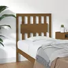 Image de vidaXL Tête de lit Marron miel 80,5x4x100 cm Bois massif de pin818548