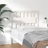 Image de vidaXL Tête de lit Blanc 95,5x4x100 cm Bois massif de pin