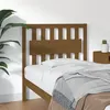 Image de vidaXL Tête de lit Marron miel 95,5x4x100 cm Bois massif de pin