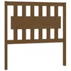 Image de vidaXL TÃªte de lit Marron miel 95,5x4x100 cm Bois massif de pin