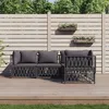 Image de vidaXL TÃªte de lit Gris 125,5x4x100 cm Bois massif de pin
