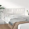Image de vidaXL Tête de lit blanc 140,5x4x100 cm bois massif de pin