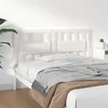 Image de vidaXL Tête de lit Blanc 145,5x4x100 cm Bois massif de pin818571