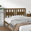 Image de vidaXL Tête de lit Marron miel 145,5x4x100 cm Bois massif de pin