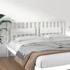 Image de vidaXL Tête de lit Blanc 185,5x4x100 cm Bois massif de pin818586